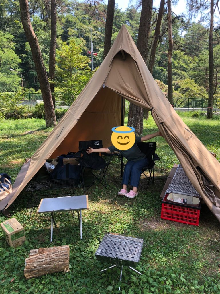 アウトドア テント/タープ 管理人のキャンプスタイル！夏キャンプにサーカスTCを使った配置・使用 
