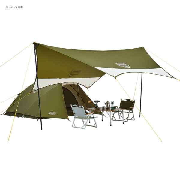 テントカラーは大事！モンベルのクロノスキャビンからコールマン